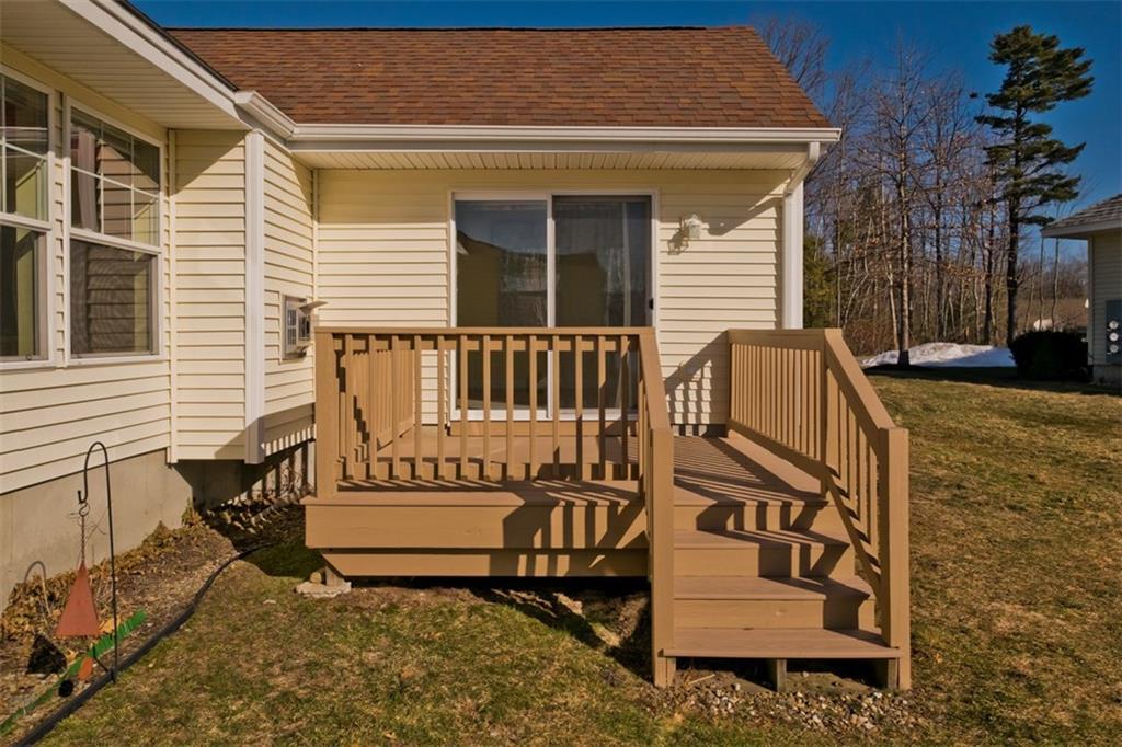 36 Kavanaugh Road, Unit 36 Old Orchard Beach, ME 04064 - Photo 33 of 35 Nice sized porch with sliding glass...