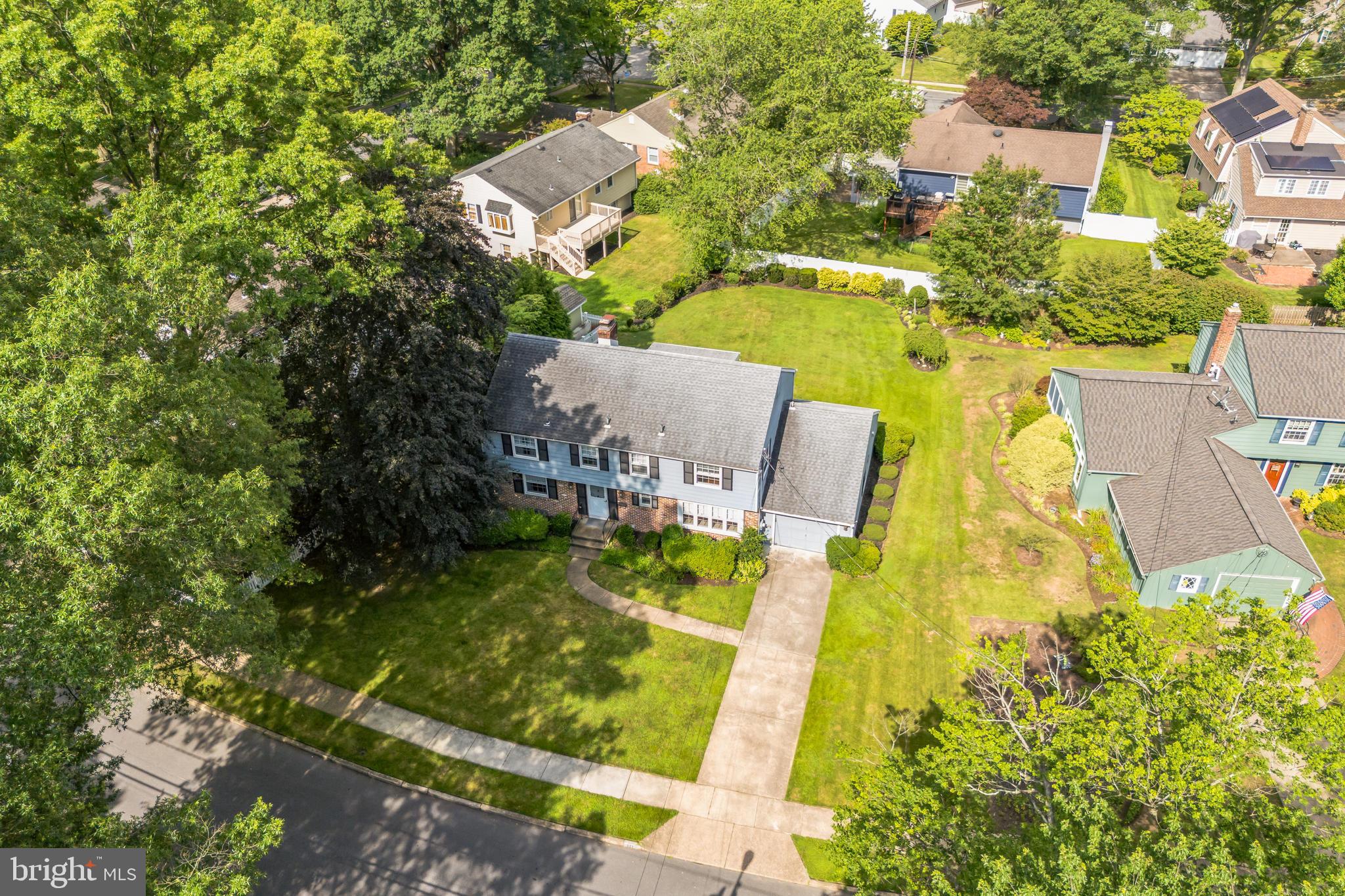 121 Rockingham Road Cherry Hill, NJ 08034 - Photo 31 of 33 an aerial view of residential houses with yard