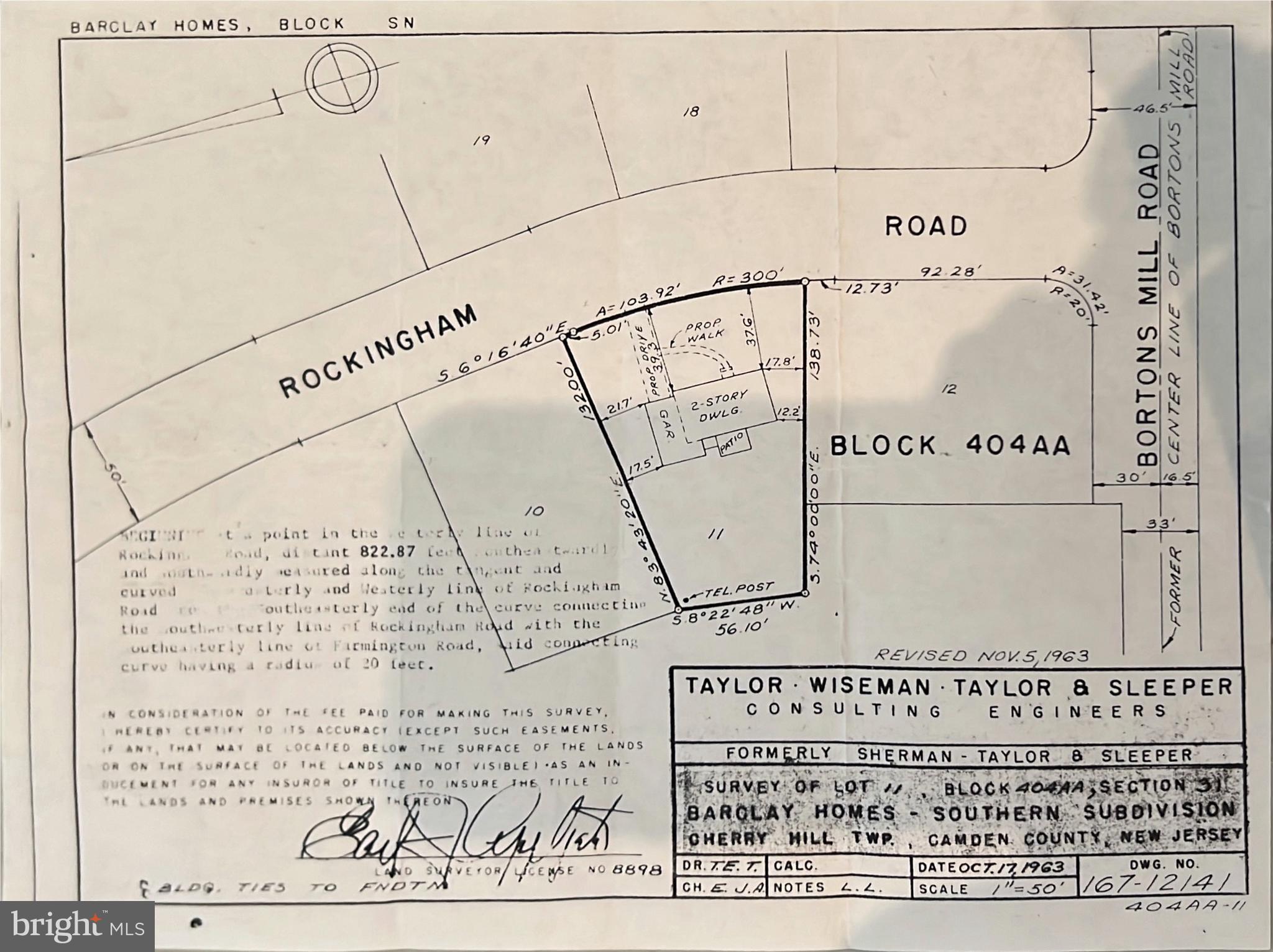 121 Rockingham Road Cherry Hill, NJ 08034 - Photo 33 of 33 a black and white photo of a book