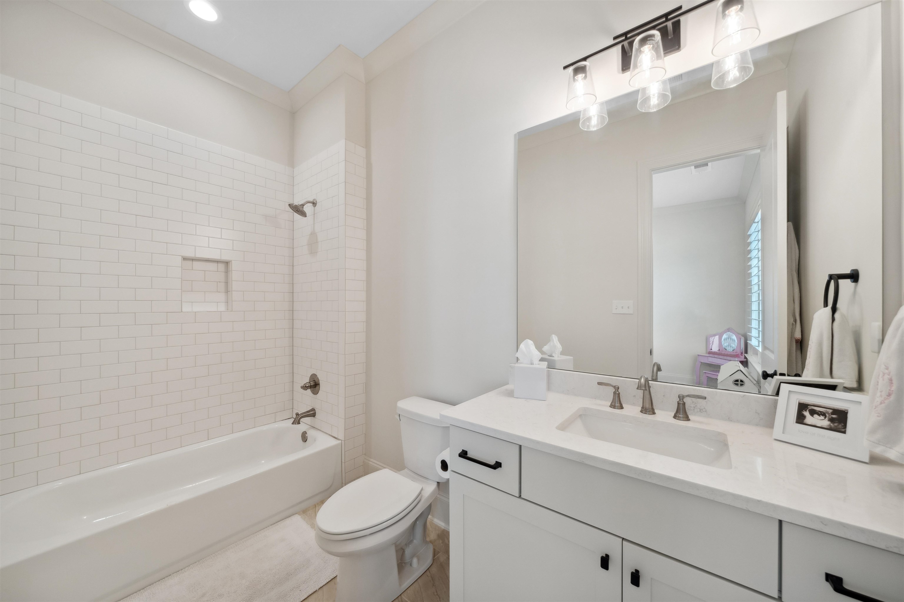 220 Mary Taylor Way Piperton, TN 38017 - Photo 23 of 36 Bathroom featuring vanity and shower / bathtub combination