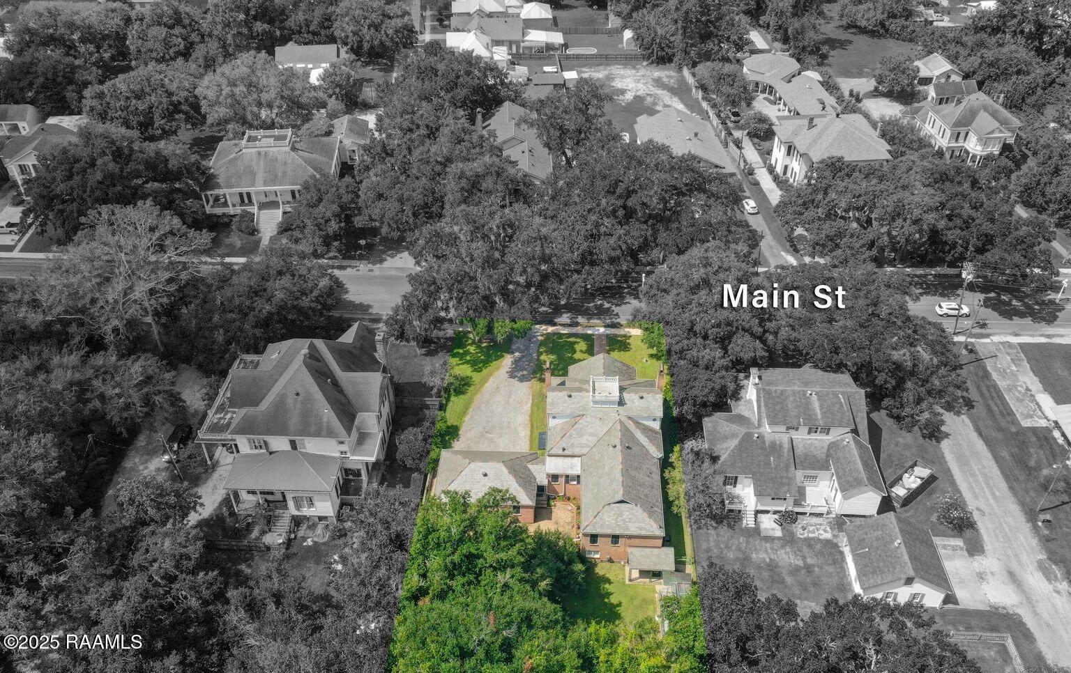 302 Main Street Franklin, LA 70538 - Photo 2 of 50 aerial 302 slate roof