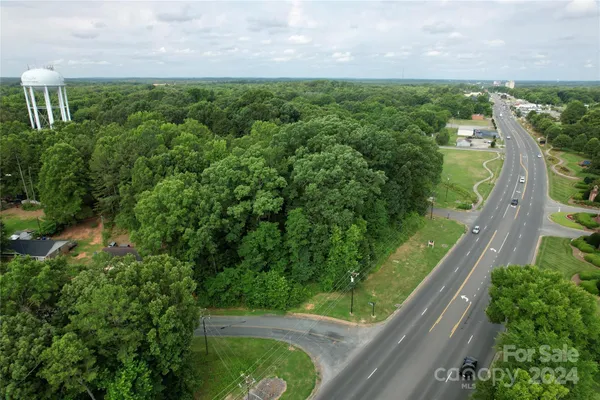 a view of a garden from a balcony