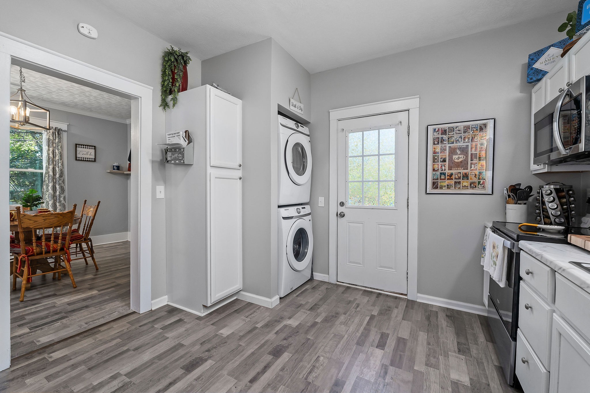 412 3rd Avenue North Baxter, TN 38544 - Photo 11 of 32 a view of a storage and utility room with wooden floor