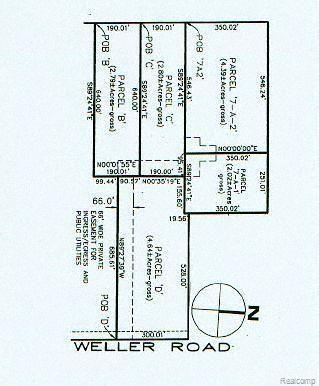 P 7-a2 P 7-a2 Weller Road Gregory, MI 48137 - Photo 1 of 1 SURVEY