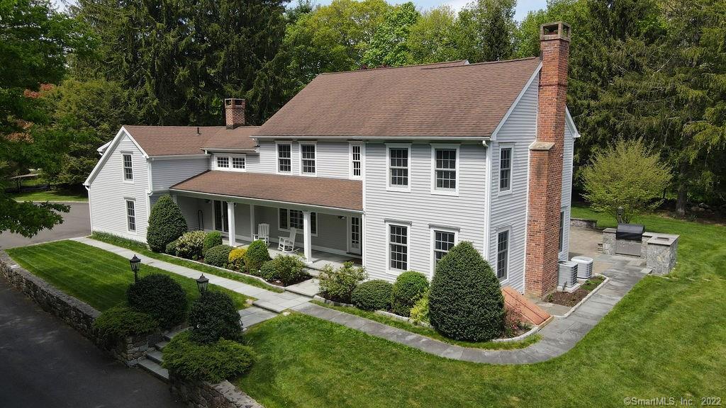 13 Deforest Road Wilton, CT 06897 - Photo 1 of 1 an aerial view of a house