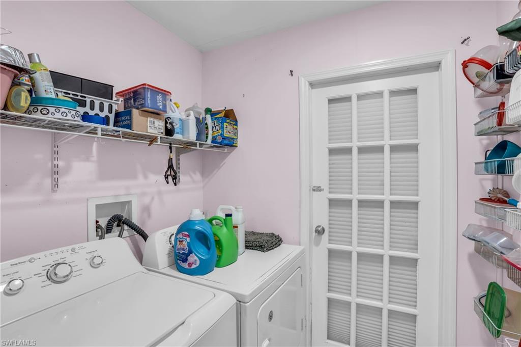 4333 20th Place Southwest Naples, FL 34116 - Photo 23 of 31 a utility room with dryer and washer