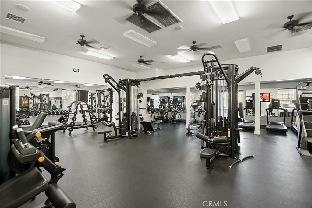 3866 Obsidian Road San Bernardino, CA 92407 - Photo 56 of 64 a view of a room with gym equipment