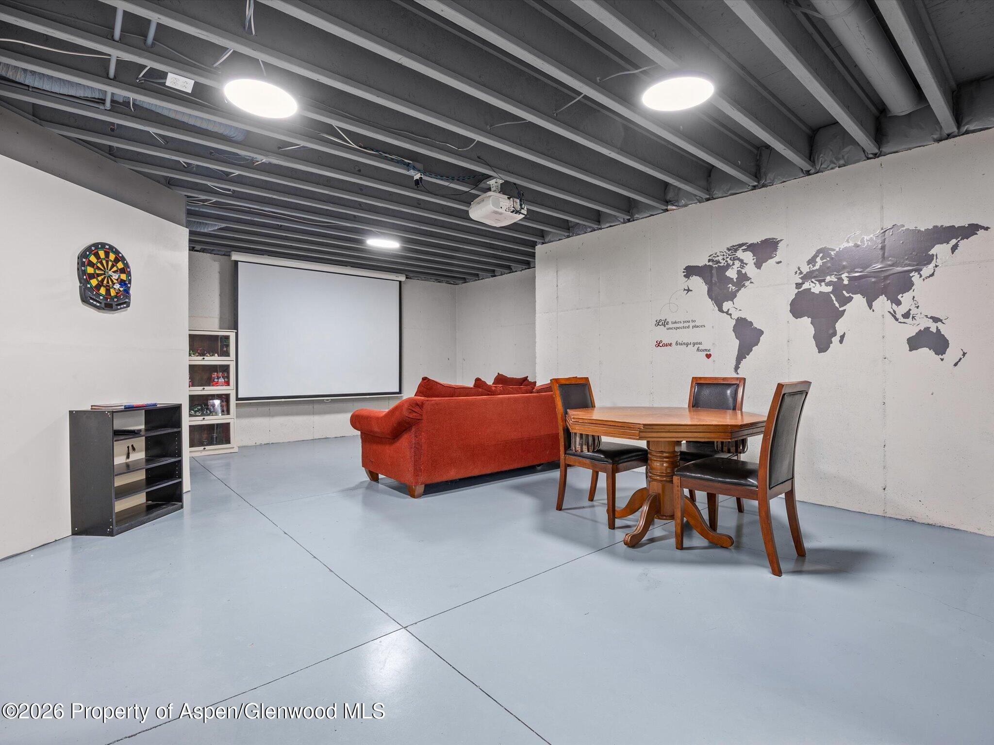 980 East 19th Street Rifle, CO 81650 - Photo 22 of 29 Basement Media Room