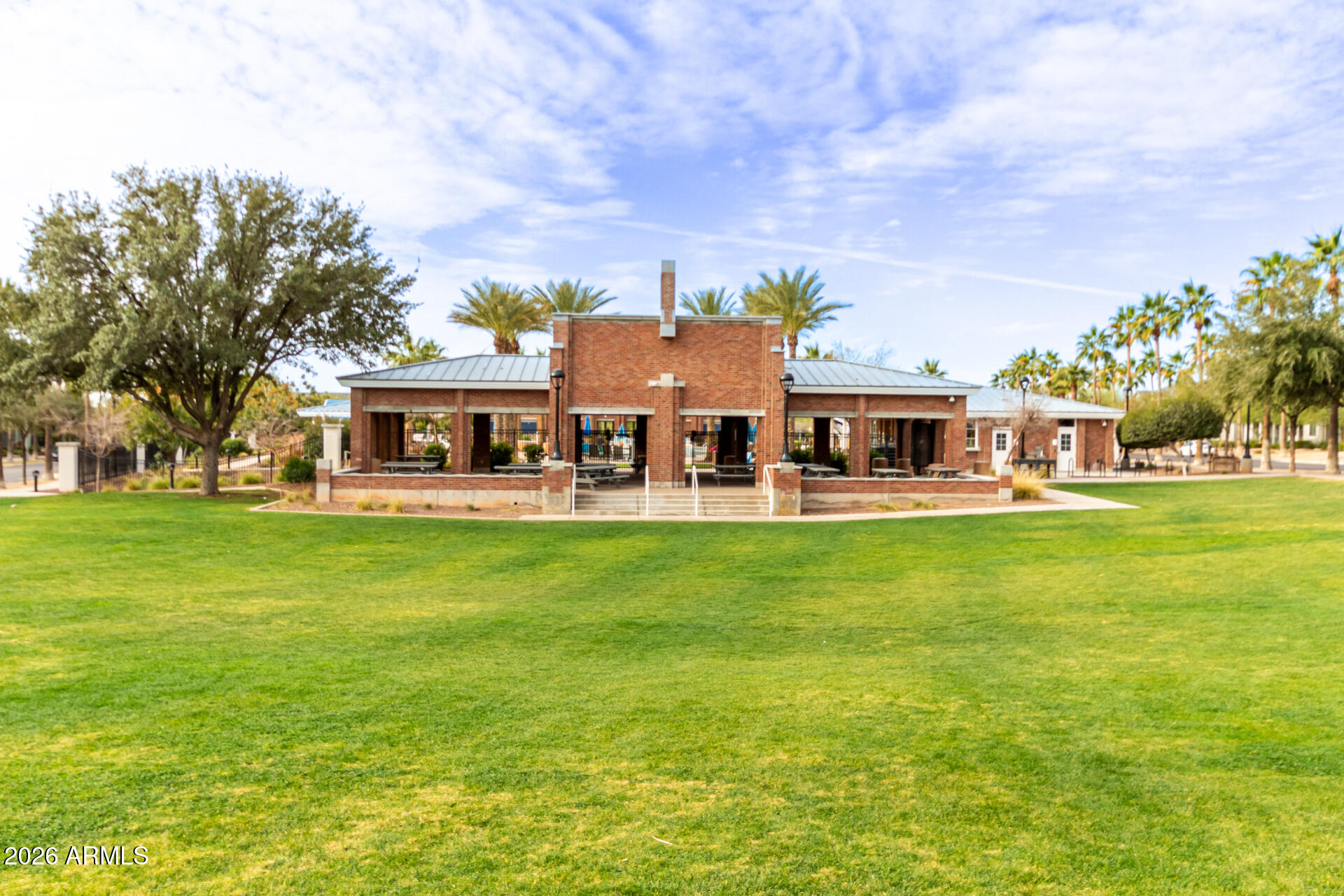 21057 West Almeria Road Buckeye, AZ 85396 - Photo 32 of 49 a aerial view of a house with a garden
