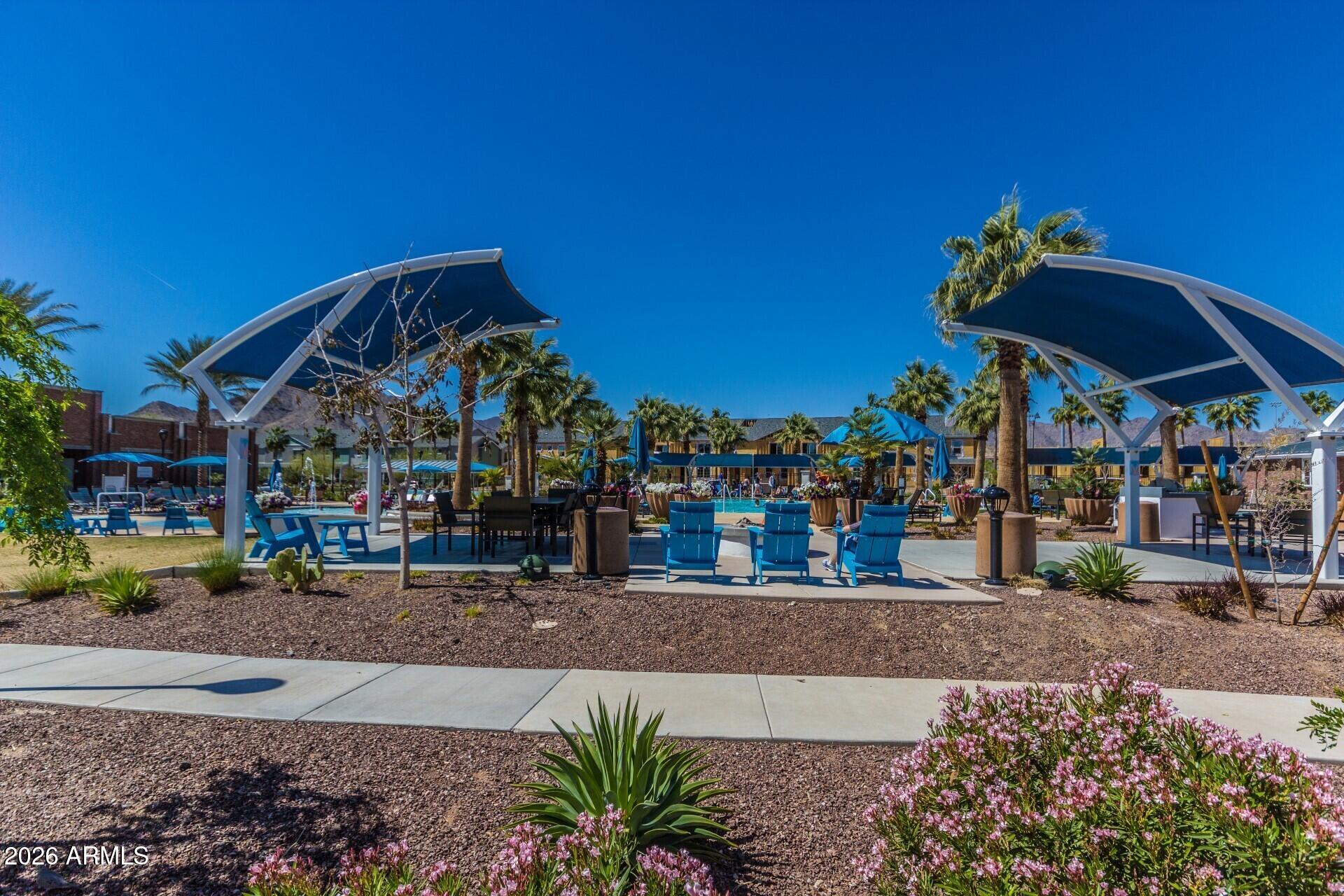 21057 West Almeria Road Buckeye, AZ 85396 - Photo 40 of 49 a view of a volley ball court