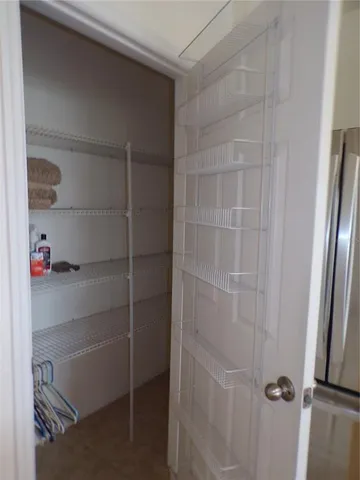 a view of empty room