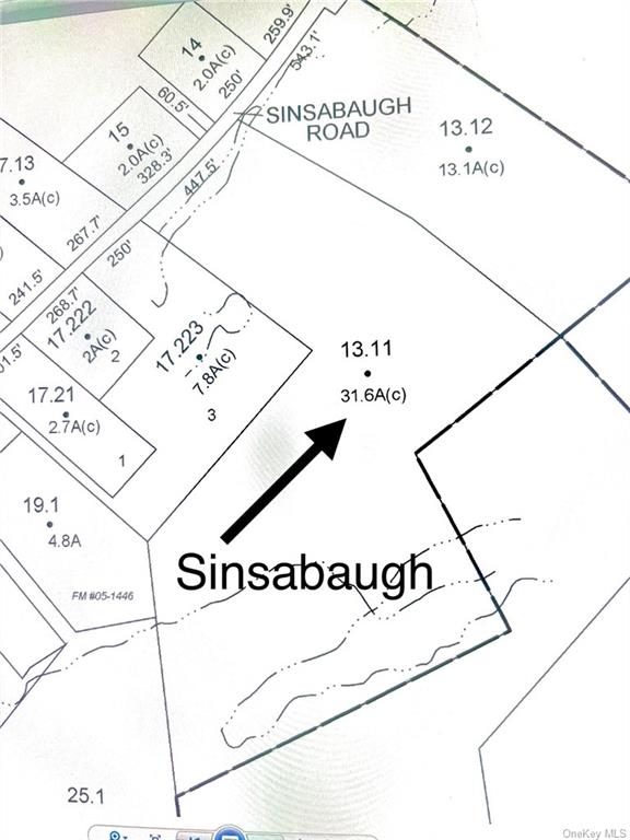 Sinsbaugh Road Pine Bush, NY 12566 - Photo 3 of 3 Map