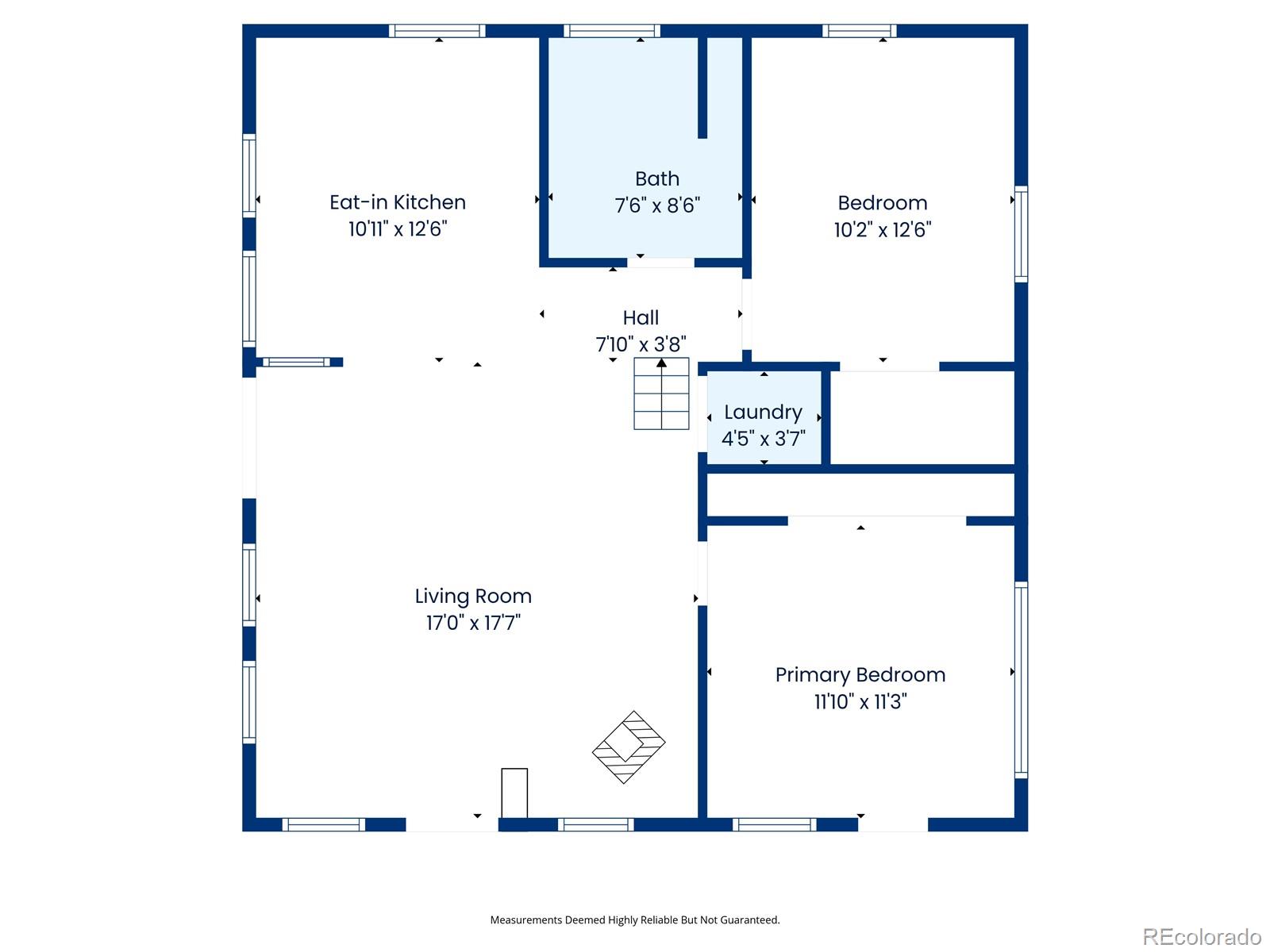 499 Clark Road Bailey, CO 80421 - Photo 27 of 27 a picture of a floor plan