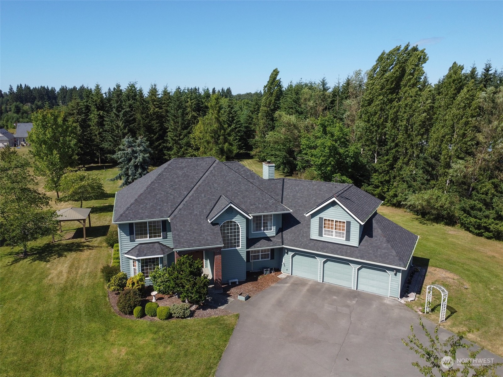 61 River Run Road Sequim, WA 98382 - Photo 1 of 40 an aerial view of a house