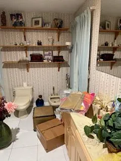 a view of backyard with green space