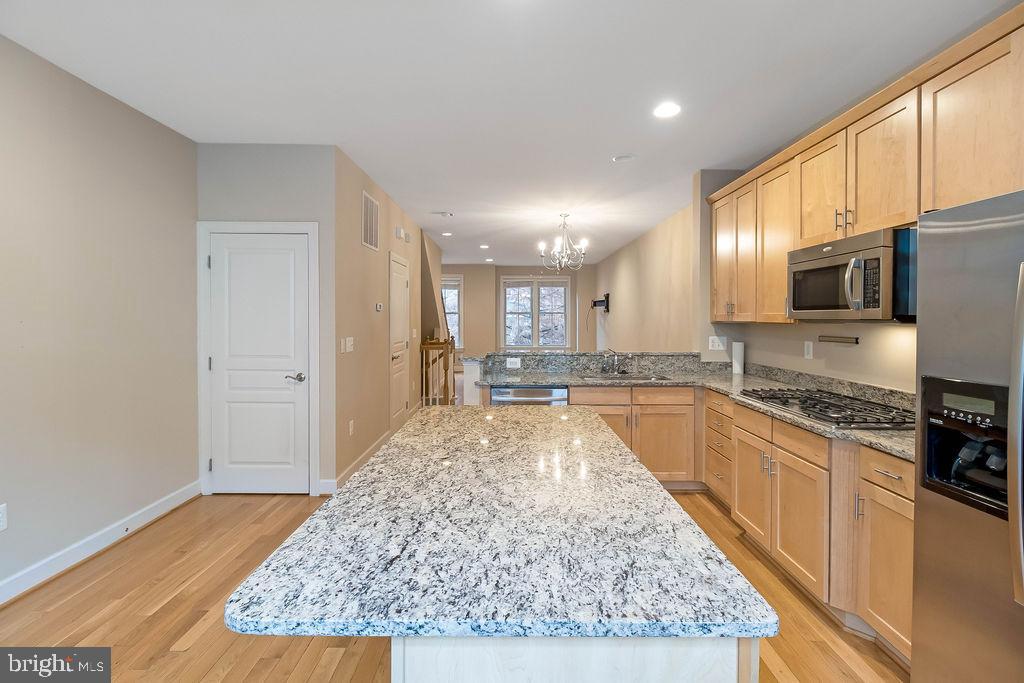3347 Kemper Road Arlington, VA 22206 - Photo 5 of 23 View from Kitchen to Living Room