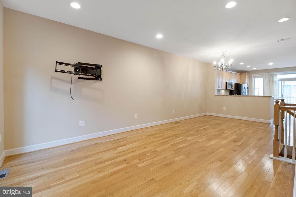 3347 Kemper Road Arlington, VA 22206 - Photo 9 of 23 View from Living Room Stairs