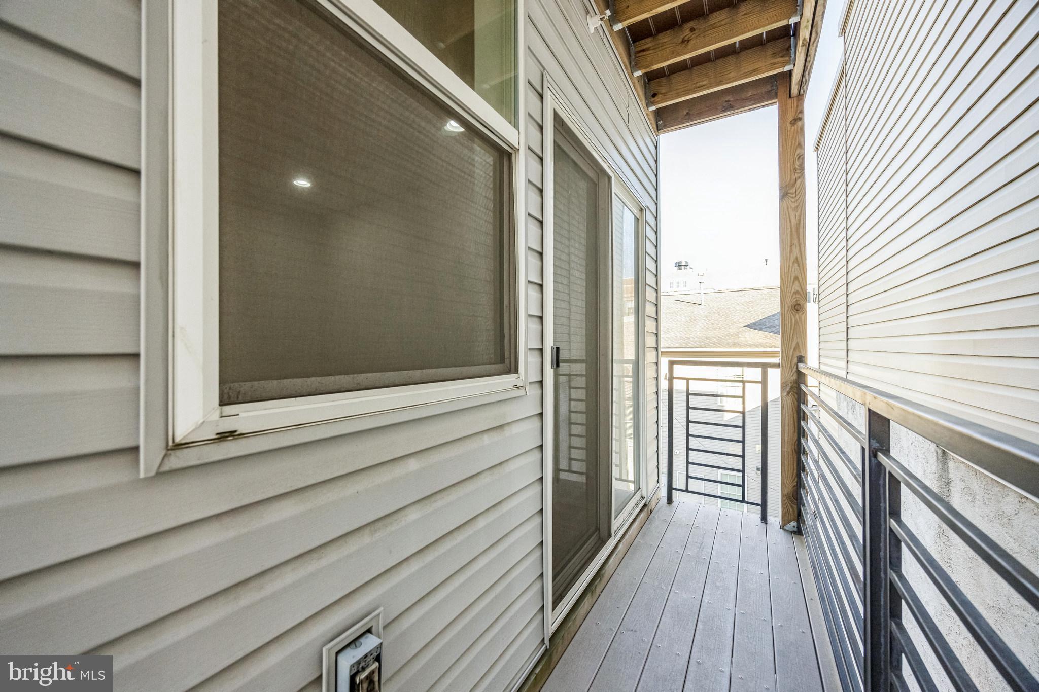 614 Master Street, Unit 2 Philadelphia, PA 19122 - Photo 17 of 29 a view of a balcony from door