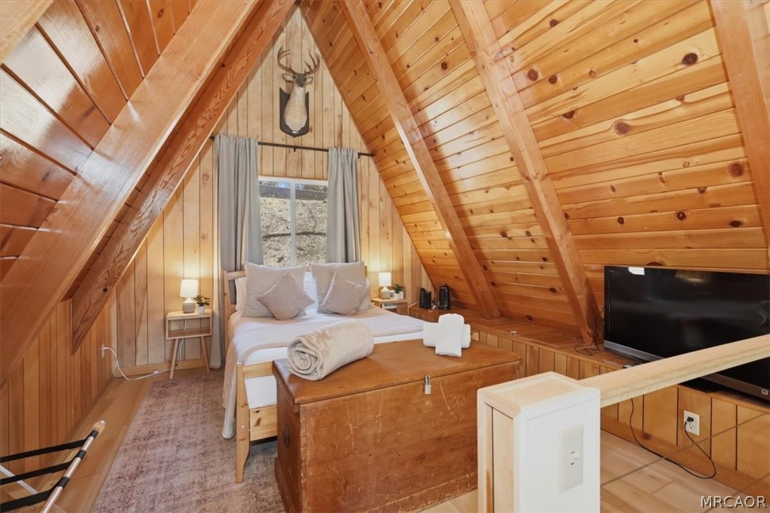 1146 Ridge Road Fawnskin, CA 92333 - Photo 16 of 34 a view of an entryway with brick walls