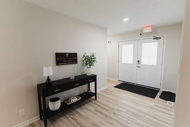 a room with table and chair