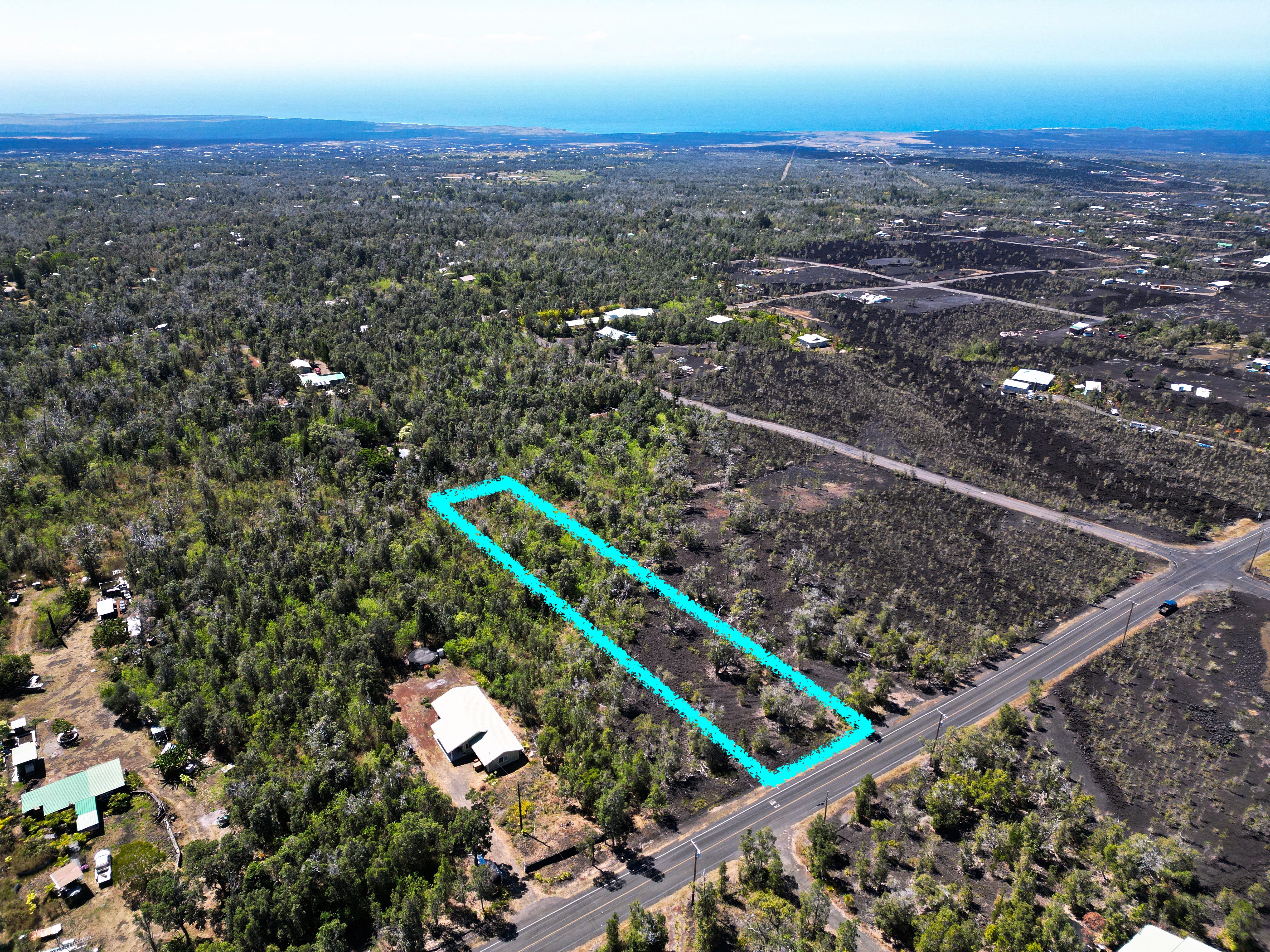 3 Aloha Boulevard Ocean View, HI 96737 - Photo 14 of 14 an aerial view of multiple house