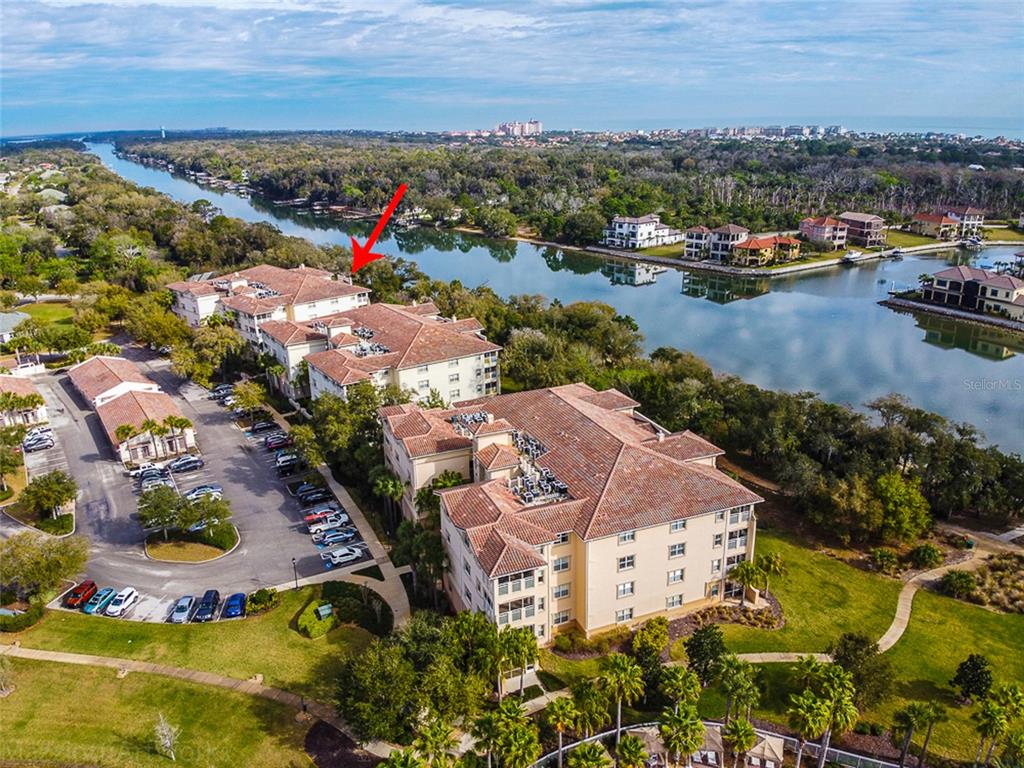 35 Riverview Bend South, Unit 1825 Palm Coast, FL 32137 - Photo 1 of 1 an aerial view of a houses with outdoor space