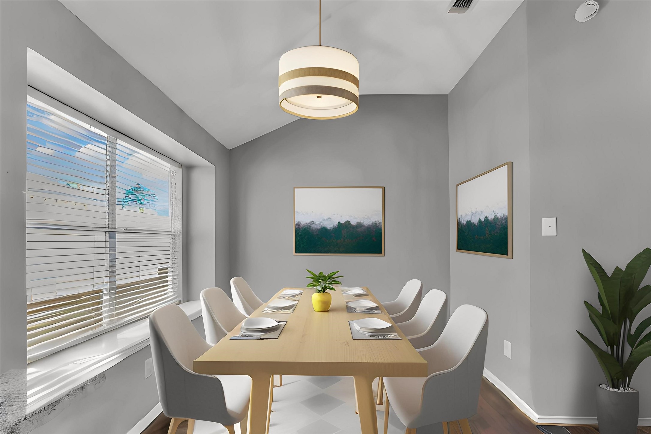 15503 West Little York Road Houston, TX 77084 - Photo 8 of 22 a view of a dining room with furniture and wooden floor