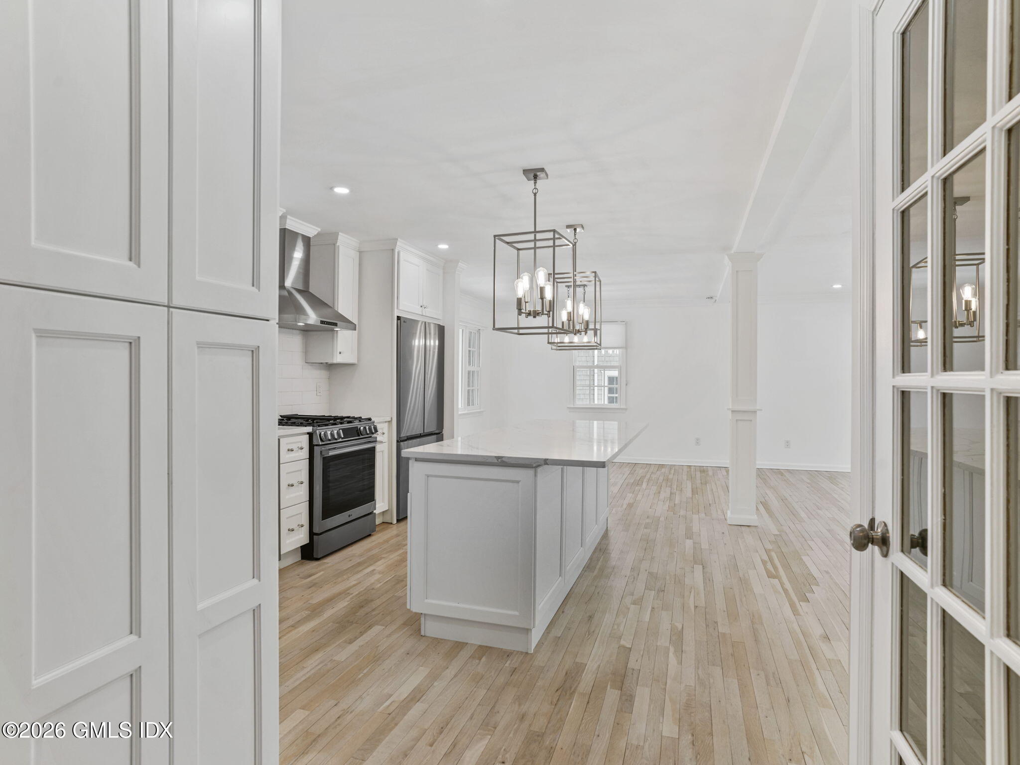 104 Hillcrest Park Road Cos Cob, CT 06807 - Photo 10 of 25 a view of a kitchen from the hallway