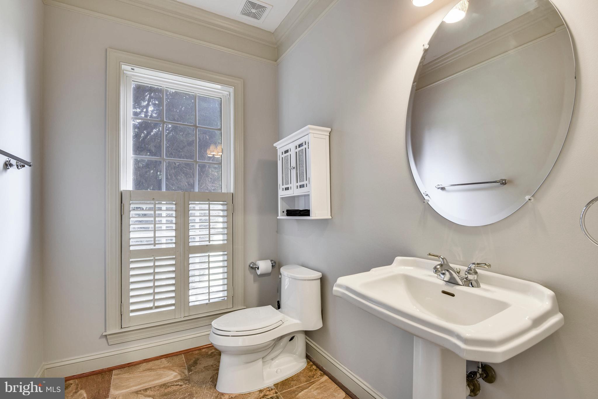 12607 Belmont Ridge Road Reisterstown, MD 21136 - Photo 12 of 28 Main floor powder room, freshly painted