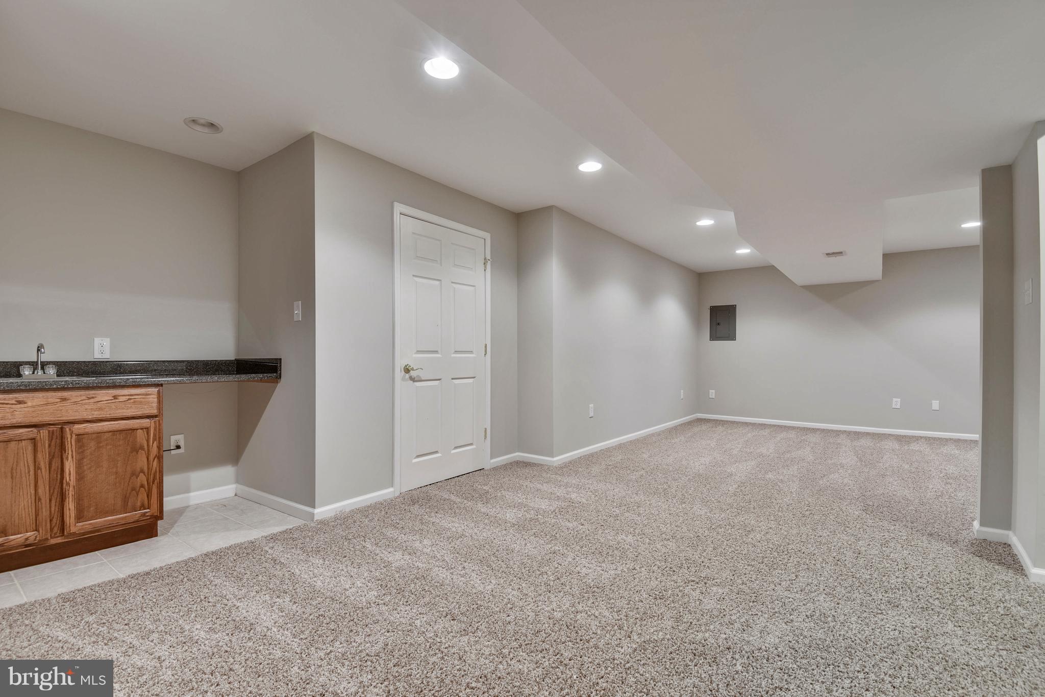 12607 Belmont Ridge Road Reisterstown, MD 21136 - Photo 21 of 28 Basement Media Room, Rec Room, Bedroom, Bathroom