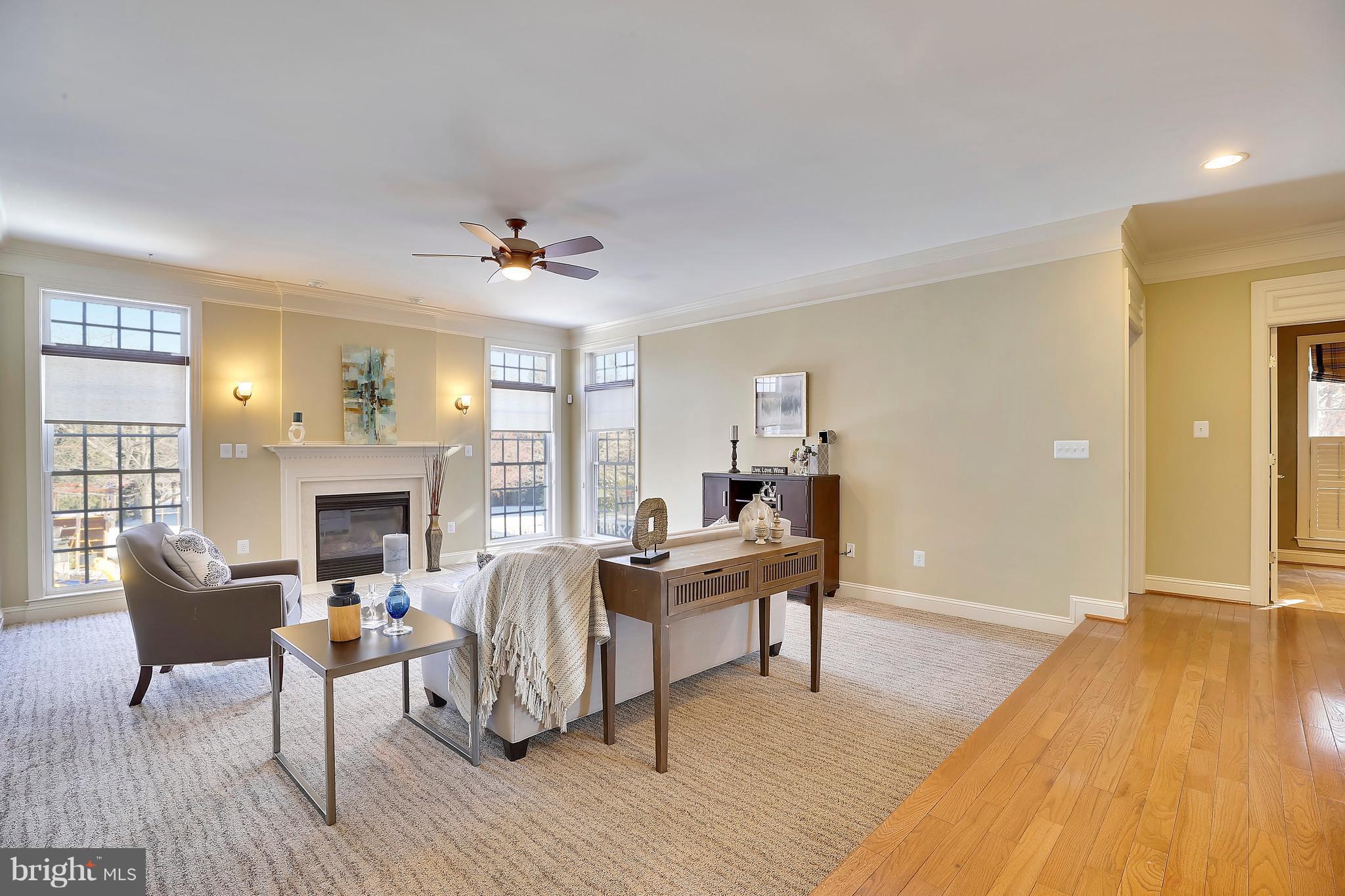 12607 Belmont Ridge Road Reisterstown, MD 21136 - Photo 9 of 28 Family Room with Gas Fireplace