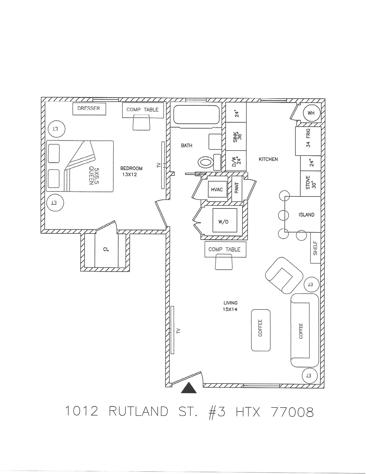 1012 Rutland Street, Unit 3 Houston, TX 77008 - Photo 7 of 21 Gallery Image 7