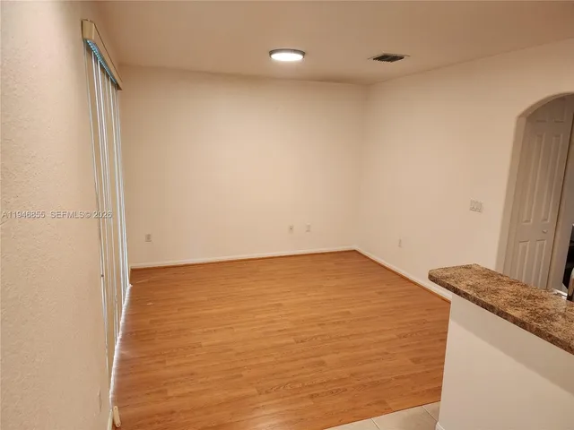 a view of empty room