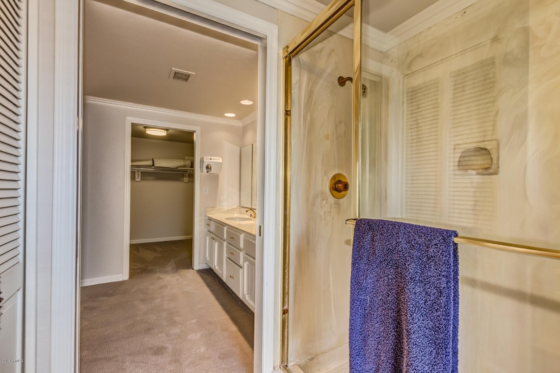4446 East Camelback Road, Unit 114 Phoenix, AZ 85018 - Photo 24 of 61 Master Bathroom Shower