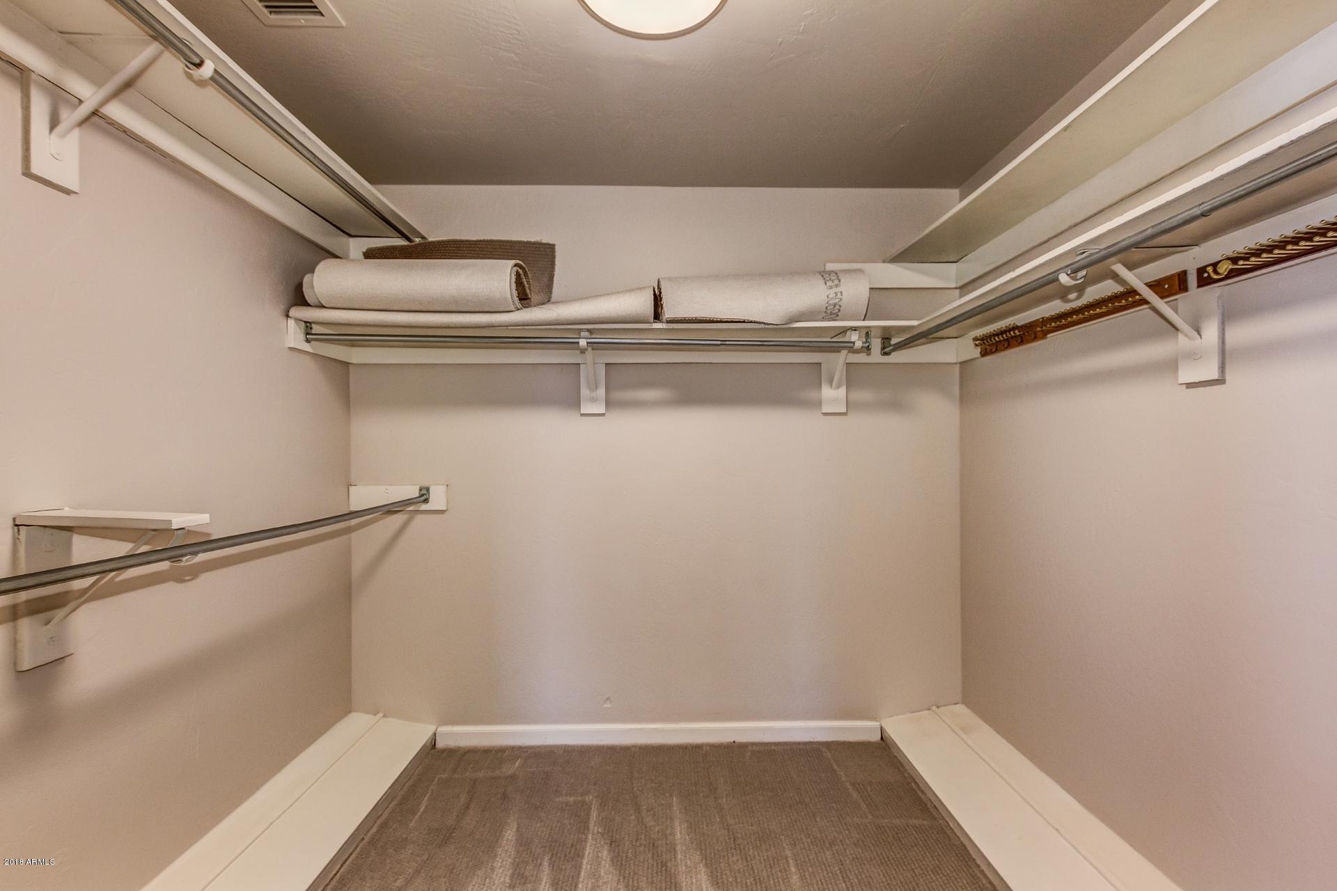 4446 East Camelback Road, Unit 114 Phoenix, AZ 85018 - Photo 27 of 61 Master Closet