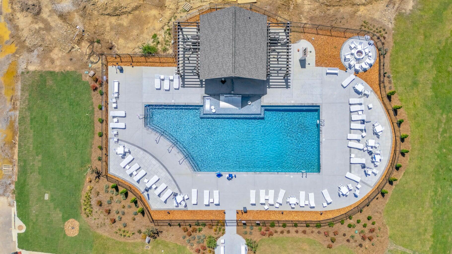 1531 Bowtie Road Chattanooga, TN 37421 - Photo 48 of 53 Aerial of Pool