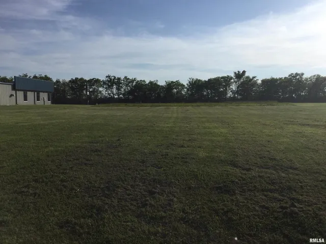 a view of lake and yard