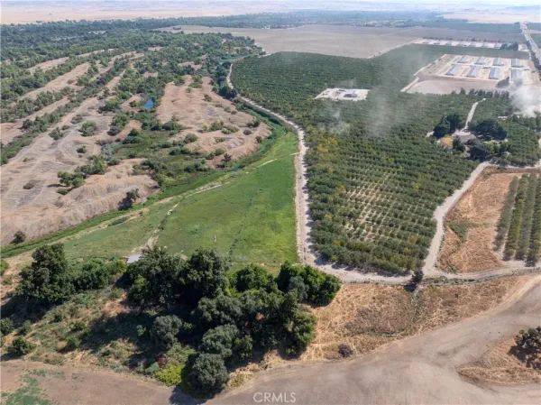 a view of a lake with a city