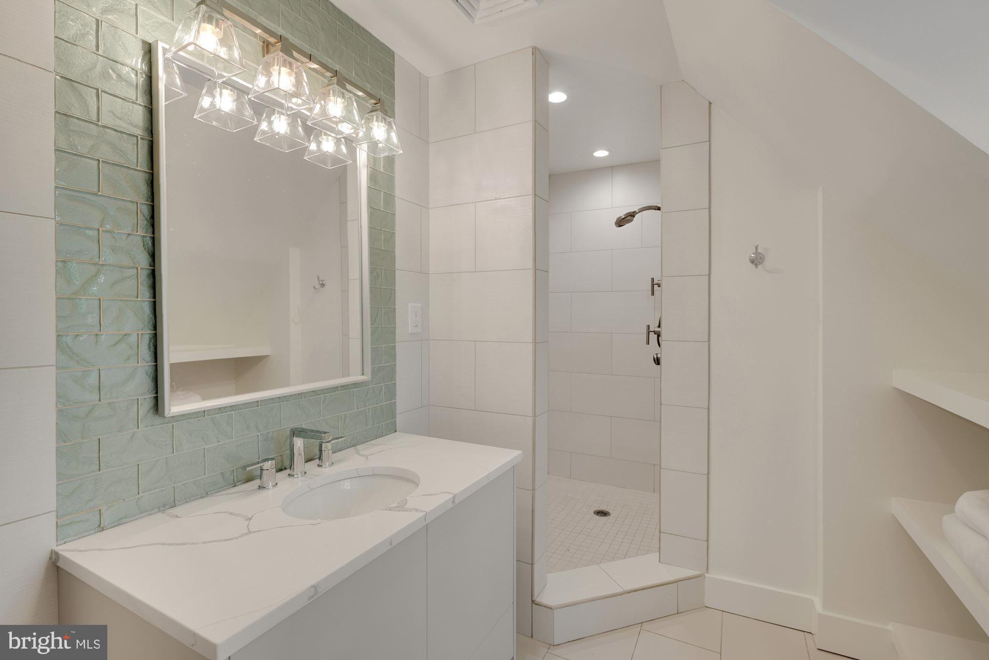 4480 Dexter Street Northwest Washington, DC 20007 - Photo 20 of 33 Newly Renovated Primary Bathroom