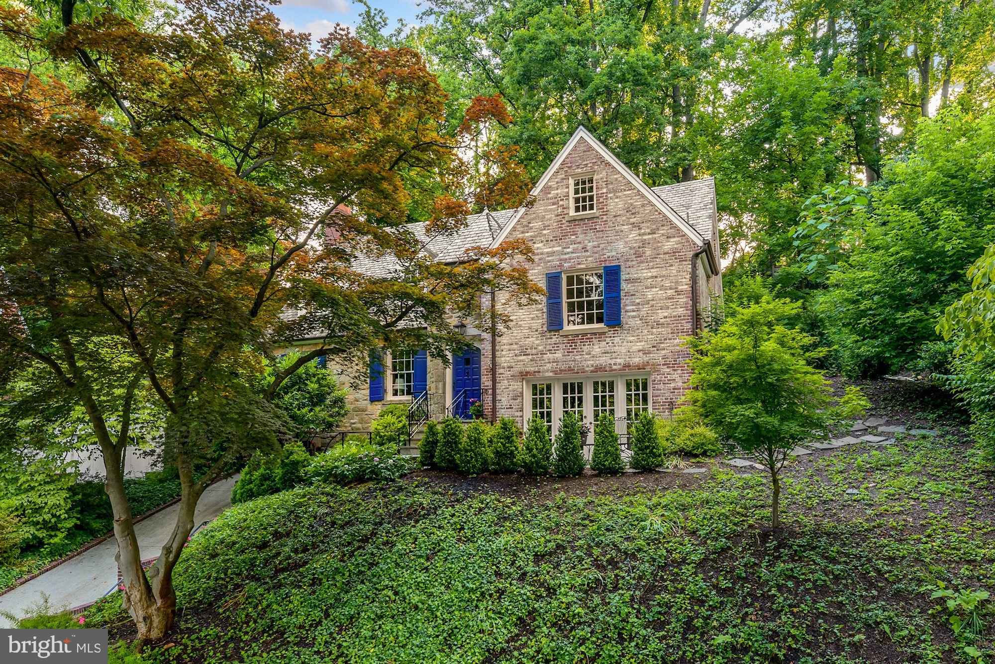 4480 Dexter Street Northwest Washington, DC 20007 - Photo 2 of 33 Charming Wesley Heights Colonial