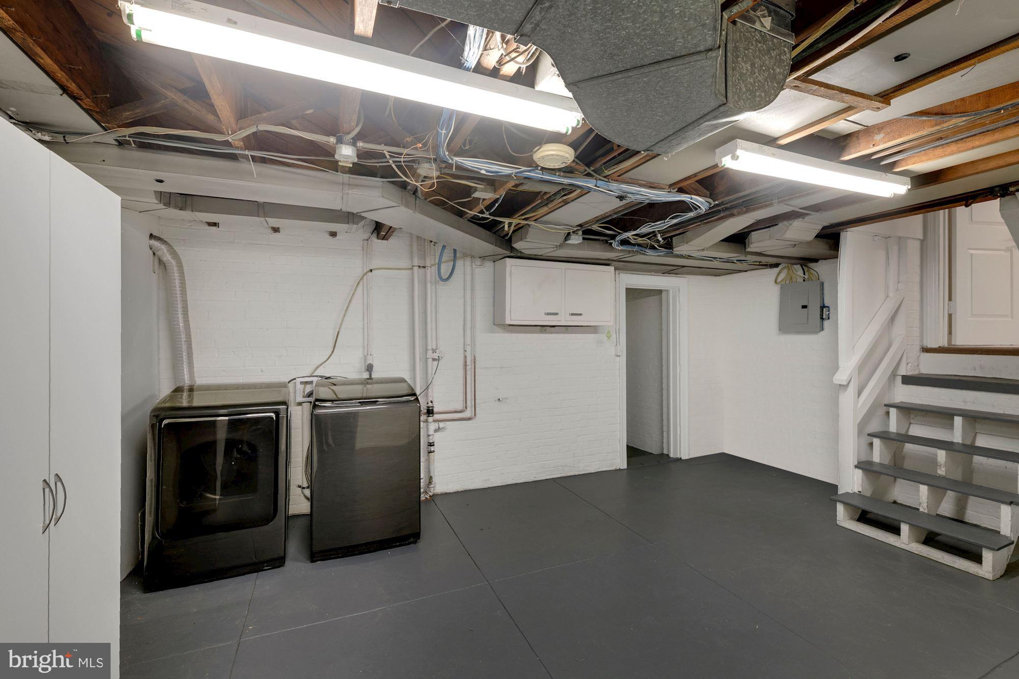 4480 Dexter Street Northwest Washington, DC 20007 - Photo 29 of 33 Laundry and Expansive Storage