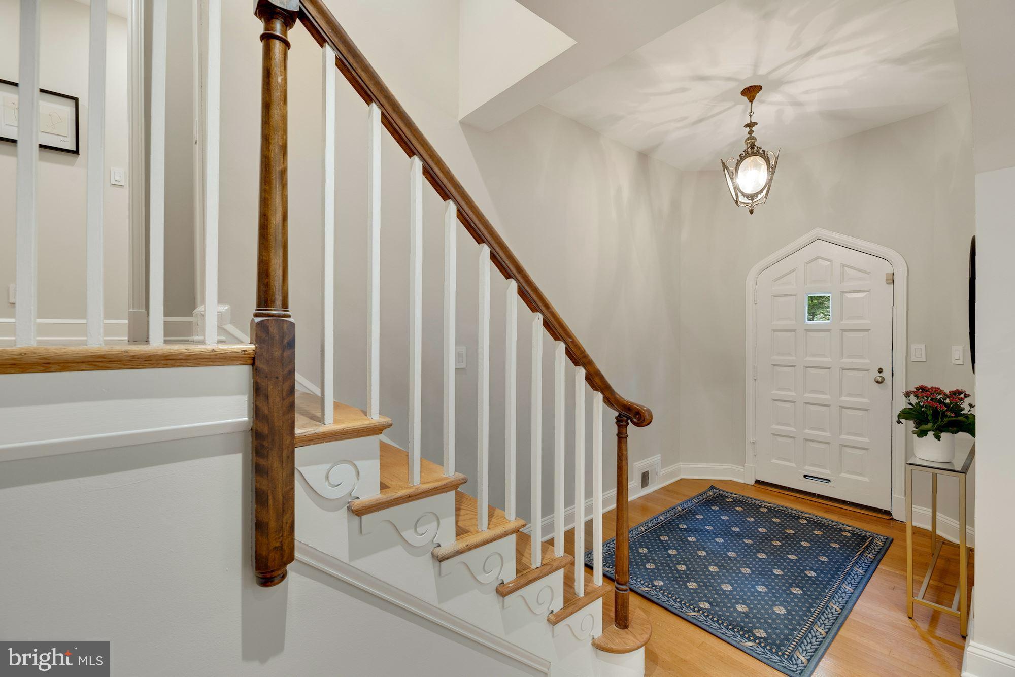 4480 Dexter Street Northwest Washington, DC 20007 - Photo 4 of 33 Foyer with Walk-in Cost Closet