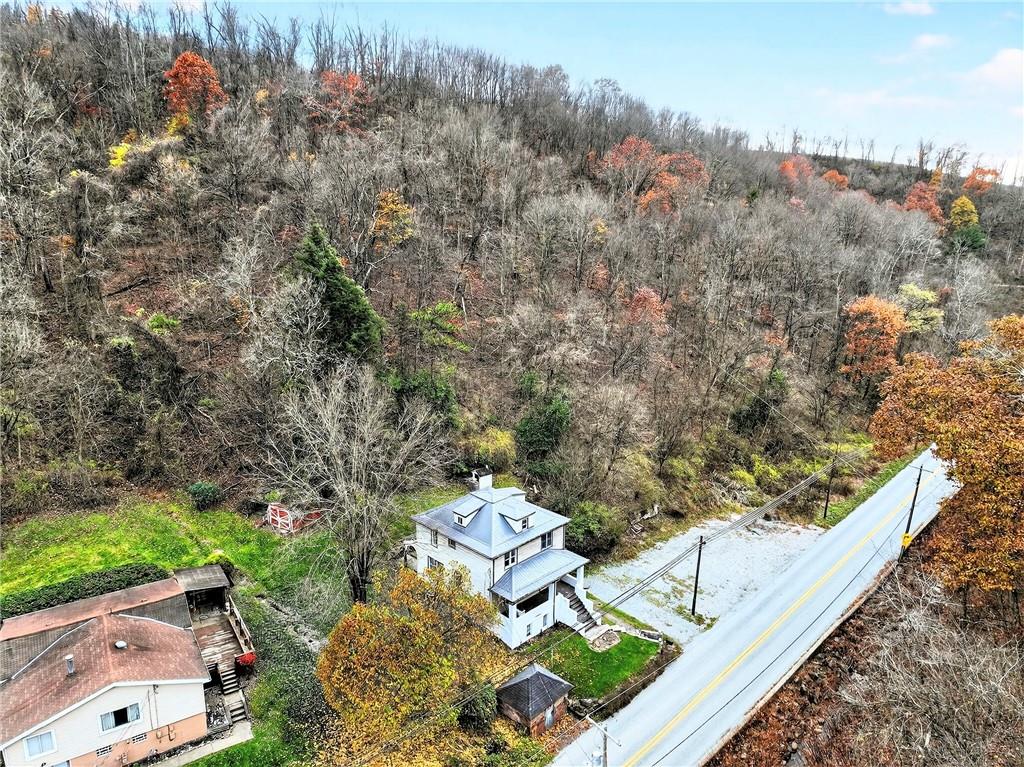 574 Webster Hollow Road Rostraver Township, PA 15012 - Photo 8 of 46 an aerial view of a house with a yard