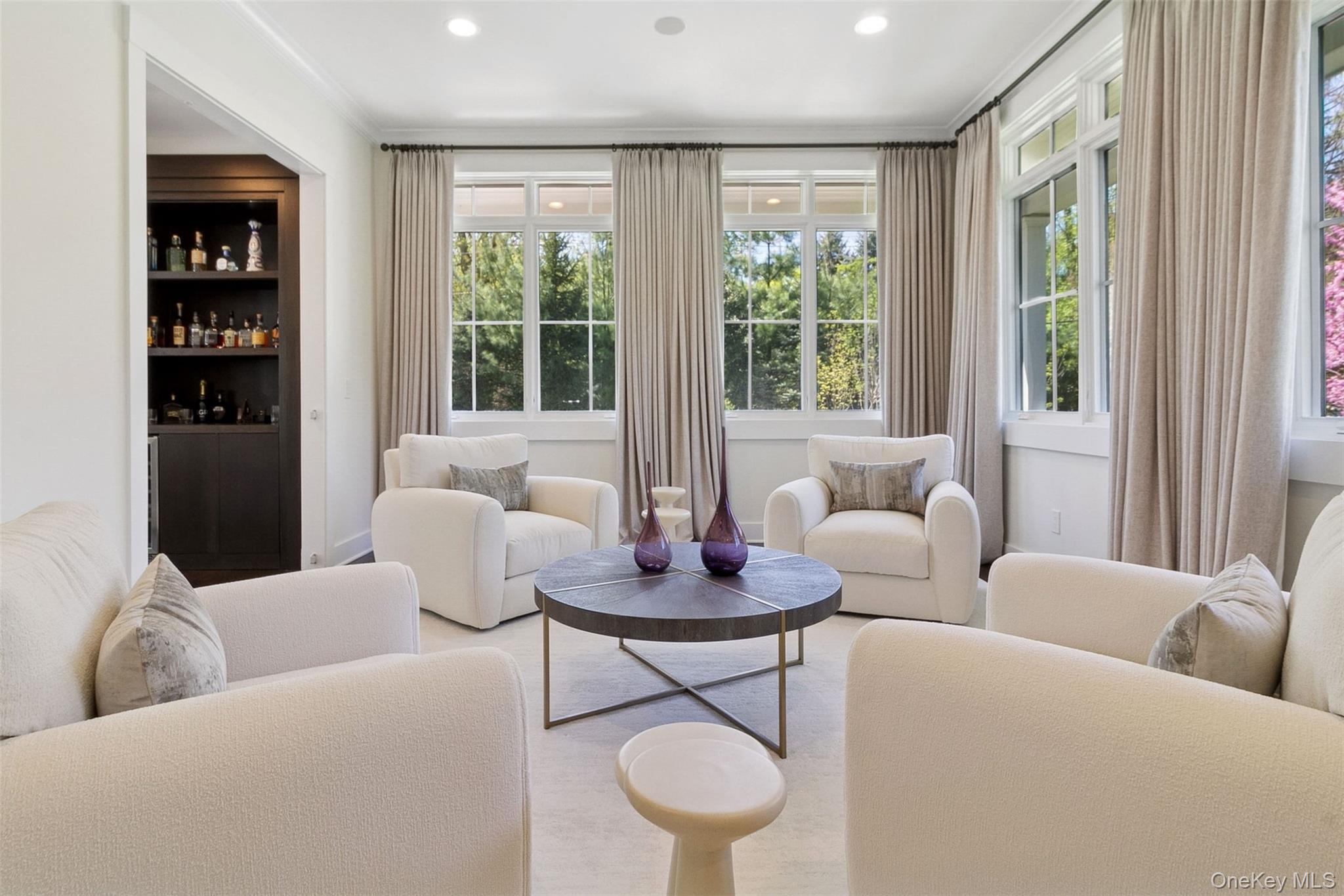 1 Stonewall Lane Mamaroneck, NY 10543 - Photo 6 of 33 a living room with furniture and a large window