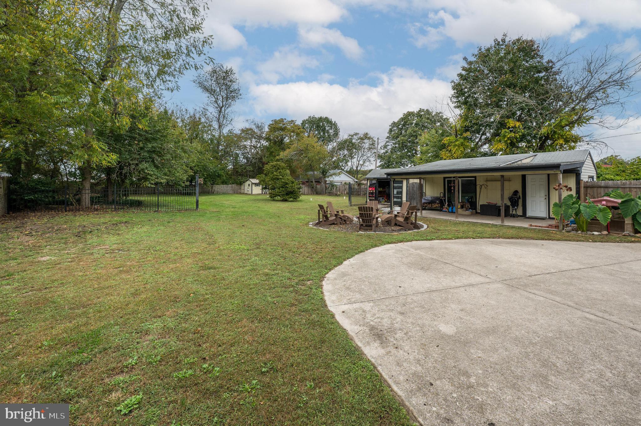 145 New Road Tabernacle, NJ 08088 - Photo 23 of 25 a view of a house with a yard patio and sitting area