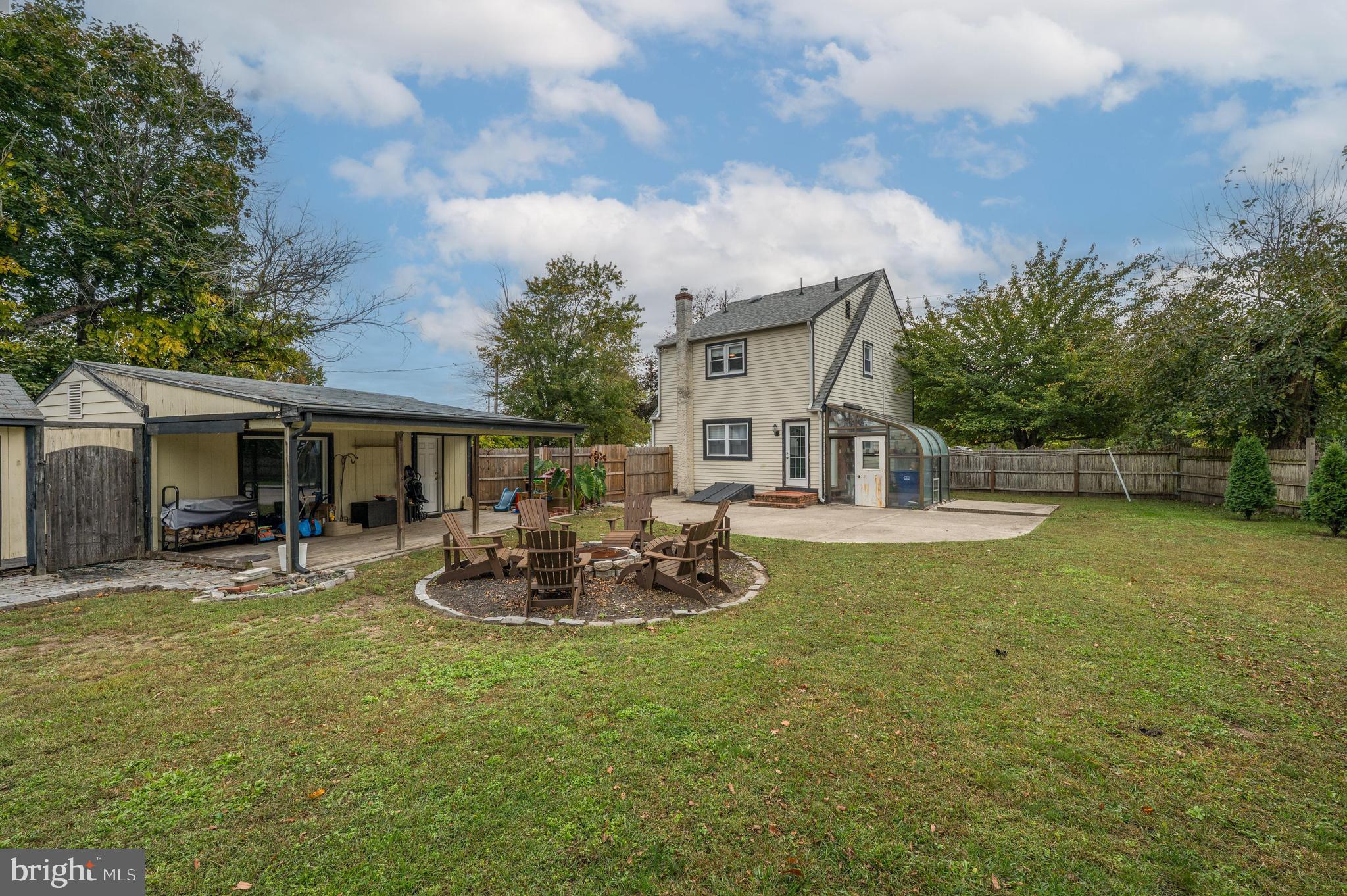 145 New Road Tabernacle, NJ 08088 - Photo 25 of 25 a front view of house with yard having seating