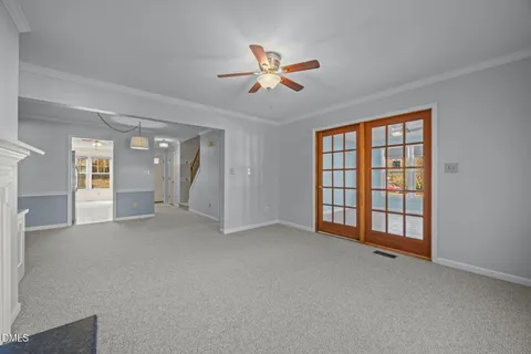 a view of an entryway door