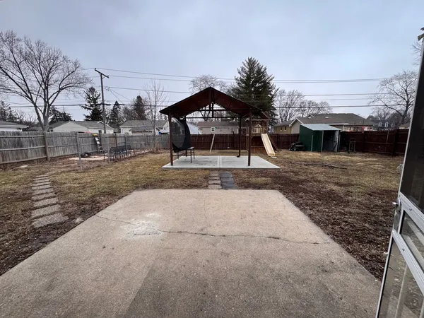 a view of a house with a outdoor space