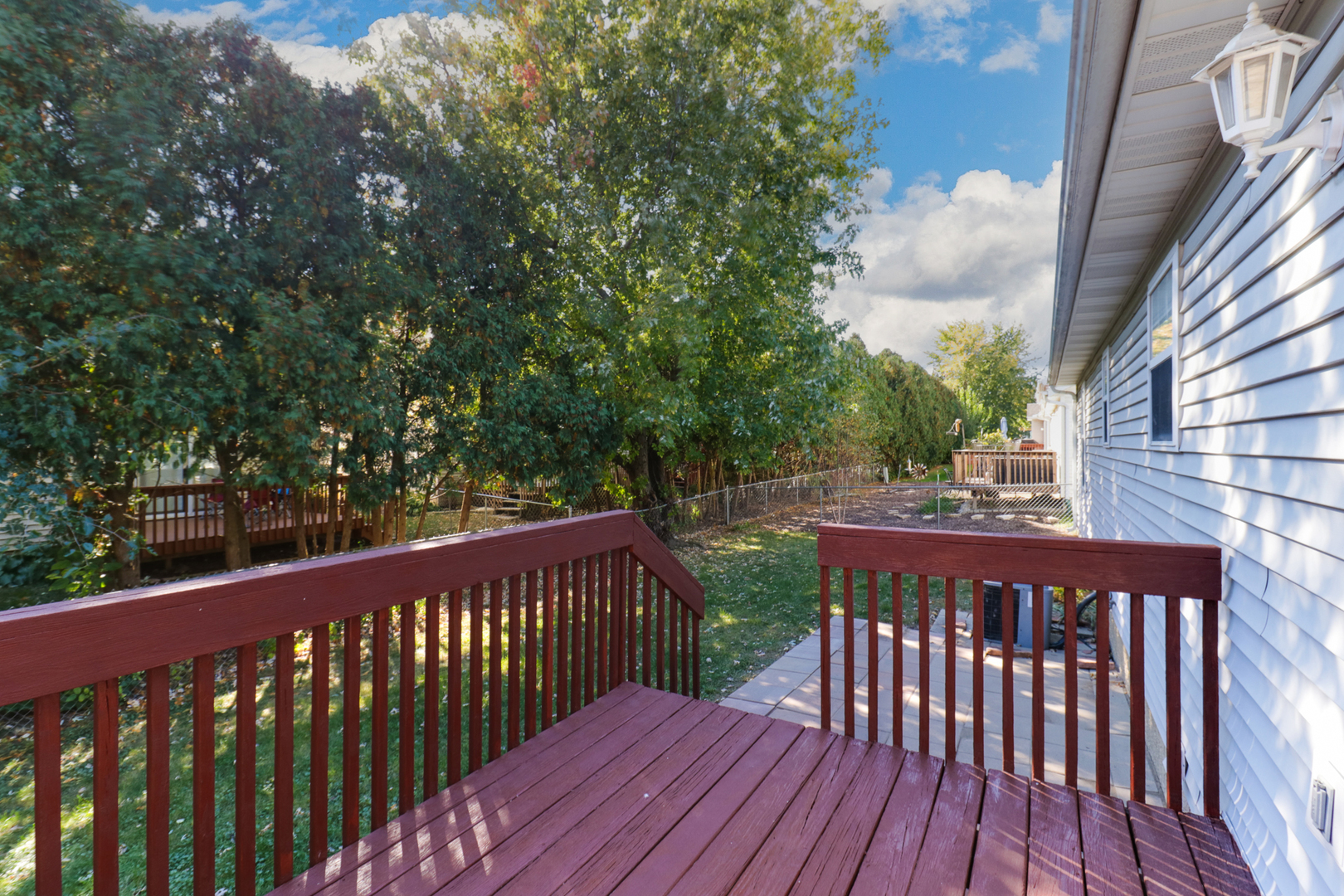 205 Martin Street Normal, IL 61761 - Photo 26 of 32 a view of wooden deck