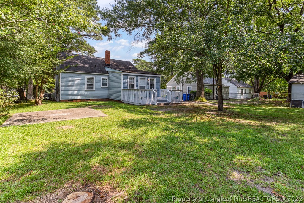911 Anarine Road Fayetteville, NC 28303 - Photo 26 of 32 a view of a house with a yard